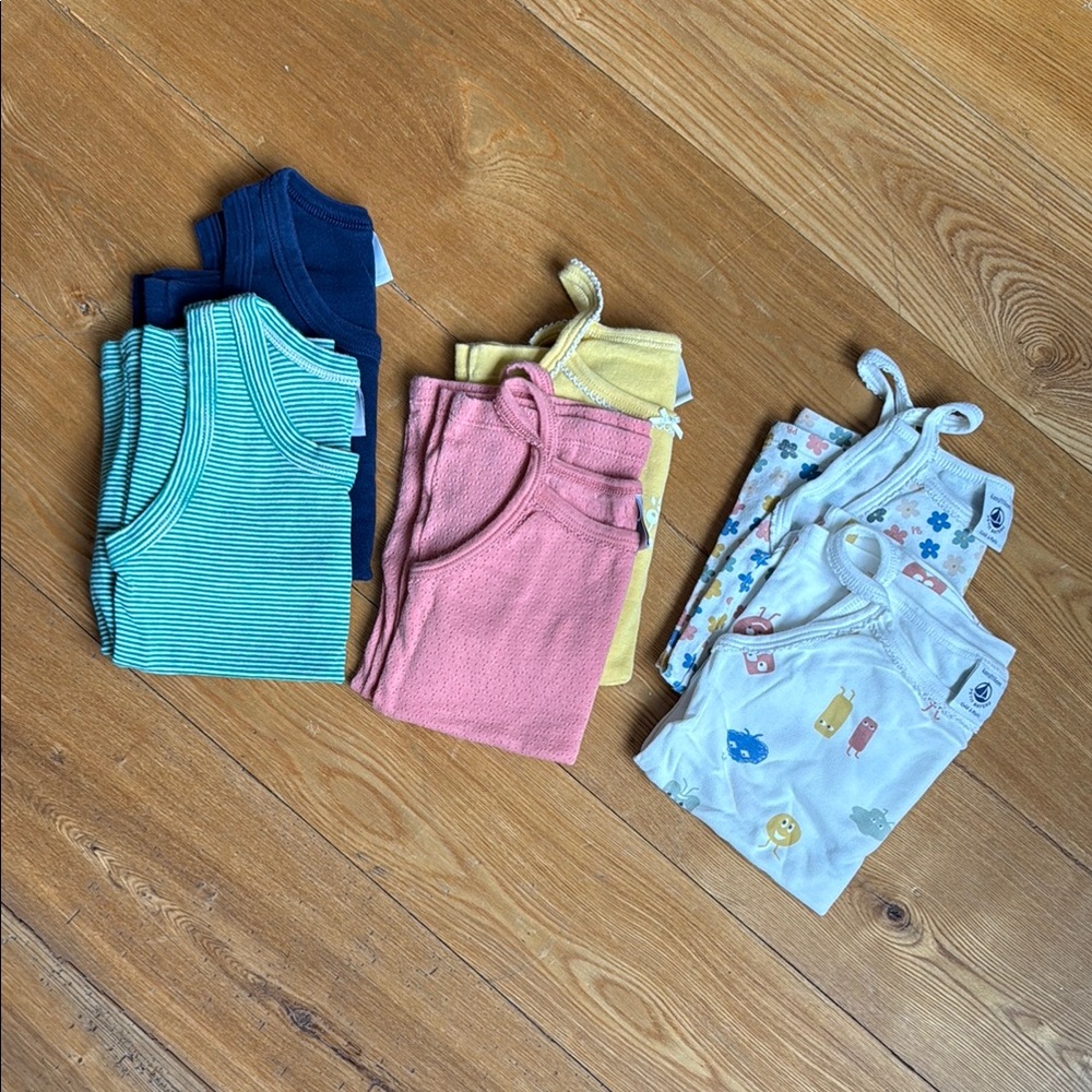 Petit Bateau Floral and Animal Print Camis